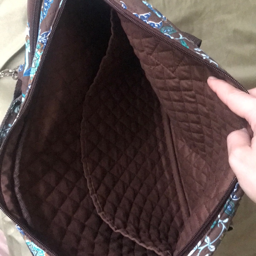 Paisley quilted laptop bag - Picture 5 of 8